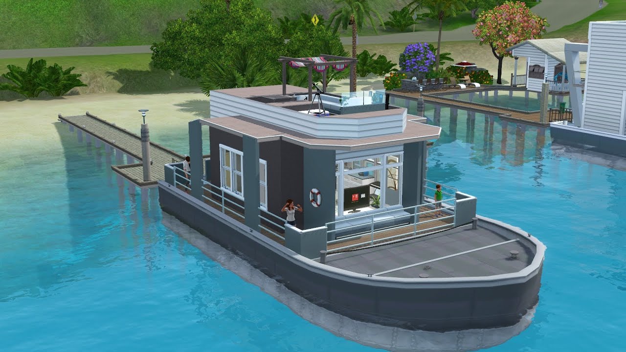 sims 3 island paradise houseboats