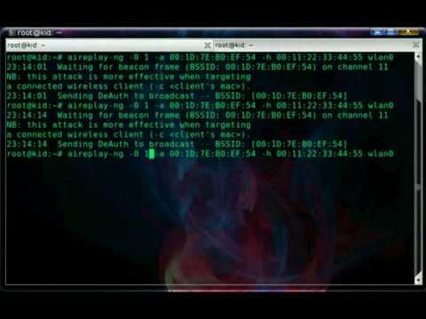 how To Crack wep in ubuntu - YouTube