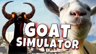 Goat Simulator - Demon Goat - Funny Moments