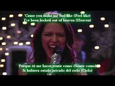 Glee - Locked out of Heaven / Sub spanish with lyrics