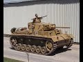 Tiger, Panzer III and Leopard Tanks Together.