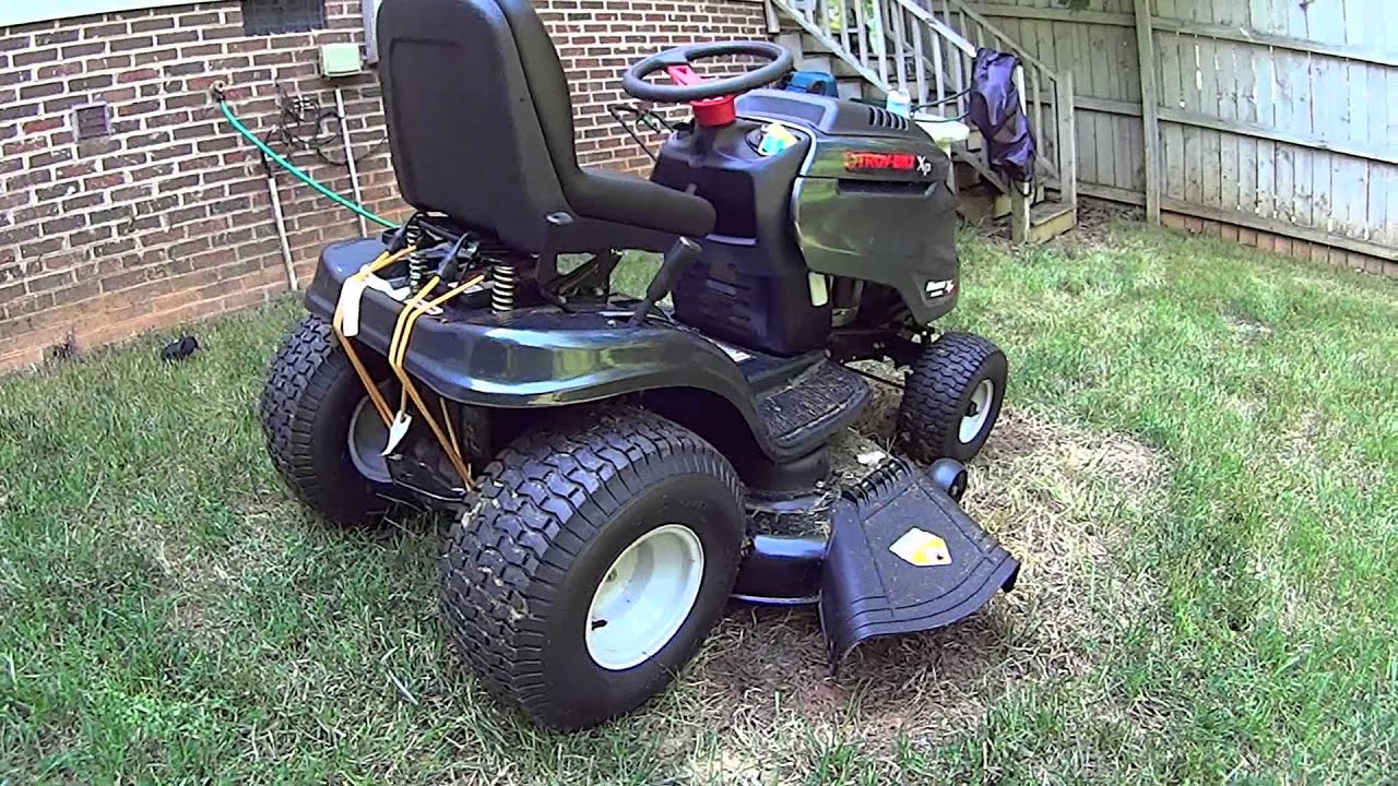 troy bilt garden tractor