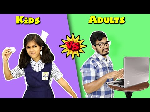 Kids Vs Adult In Life I Funny Video I Paris Lifestyle