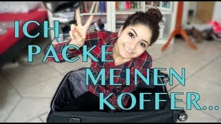 Ich packe meinen KOFFER & NEHME MIT ...