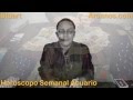 Video Horóscopo Semanal ACUARIO  del 18 al 24 Enero 2015 (Semana 2015-04) (Lectura del Tarot)