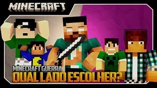 Minecraft GUERRA #1 "CURTAM E COMPARTILHEM PARA DECIDIREM A ALIANÇA DO REZENDE"