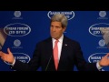 Secretary Kerry Delivers Remarks at the Saban Forum