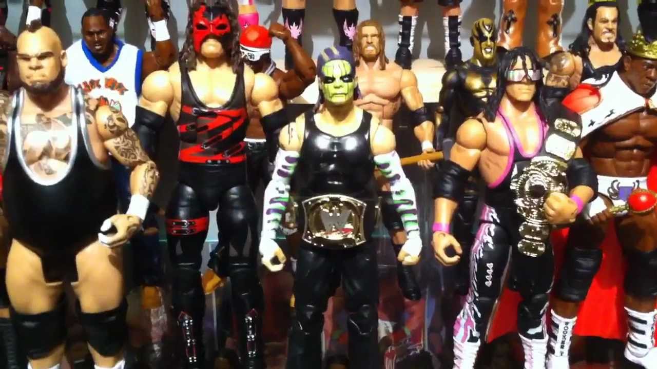 WWE ACTION INSIDER: Jeff Hardy Mattel elite series 1 figure review rare