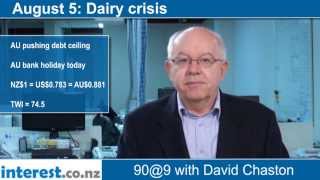 90 seconds at 9 am: Dairy crisis(news with David Chaston)