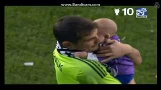 Iker Casillas con Martín en el Bernabéu [Parte 1]