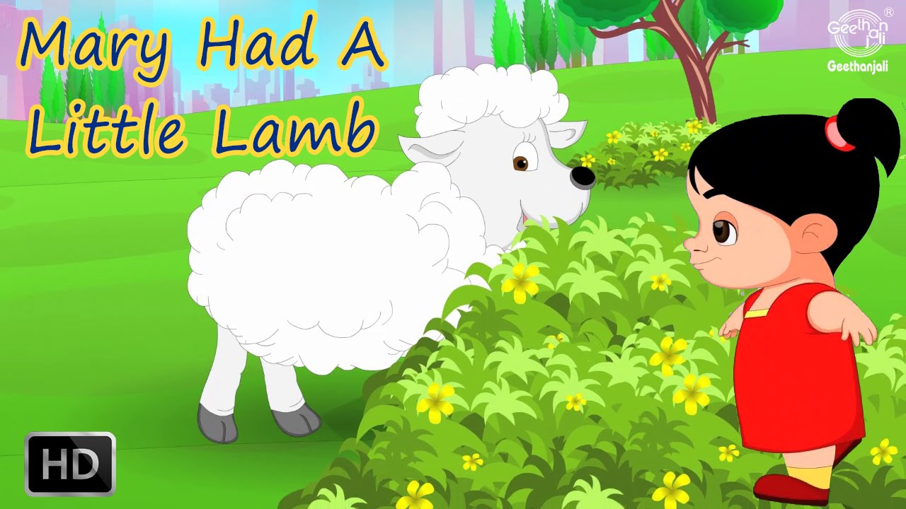 Mary Had A Little Lamb Karaoke With Lyrics - Nursery Rhymes For 