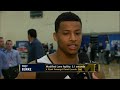 Trey Burke at the NBA Draft Combine 2013