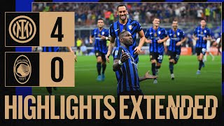 UNA VITTORIA DA URLO 🤩✨? | INTER 4-0 ATALANTA | EXTENDED HIGHLIGHTS📺⚫🔵???