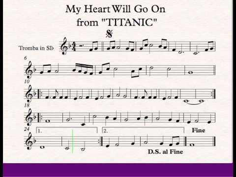 My Heart Will Go On - Titanic - Trumpet - YouTube