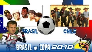 Brasil x Chile - Piores Momentos da Copa de 2010 - Full HD