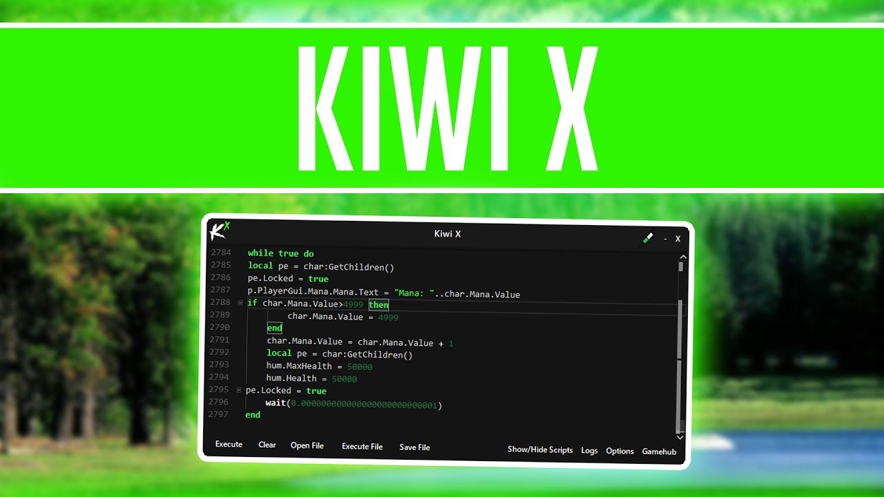 Kiwi X Best Roblox Exploit Super Op Script Executor Free