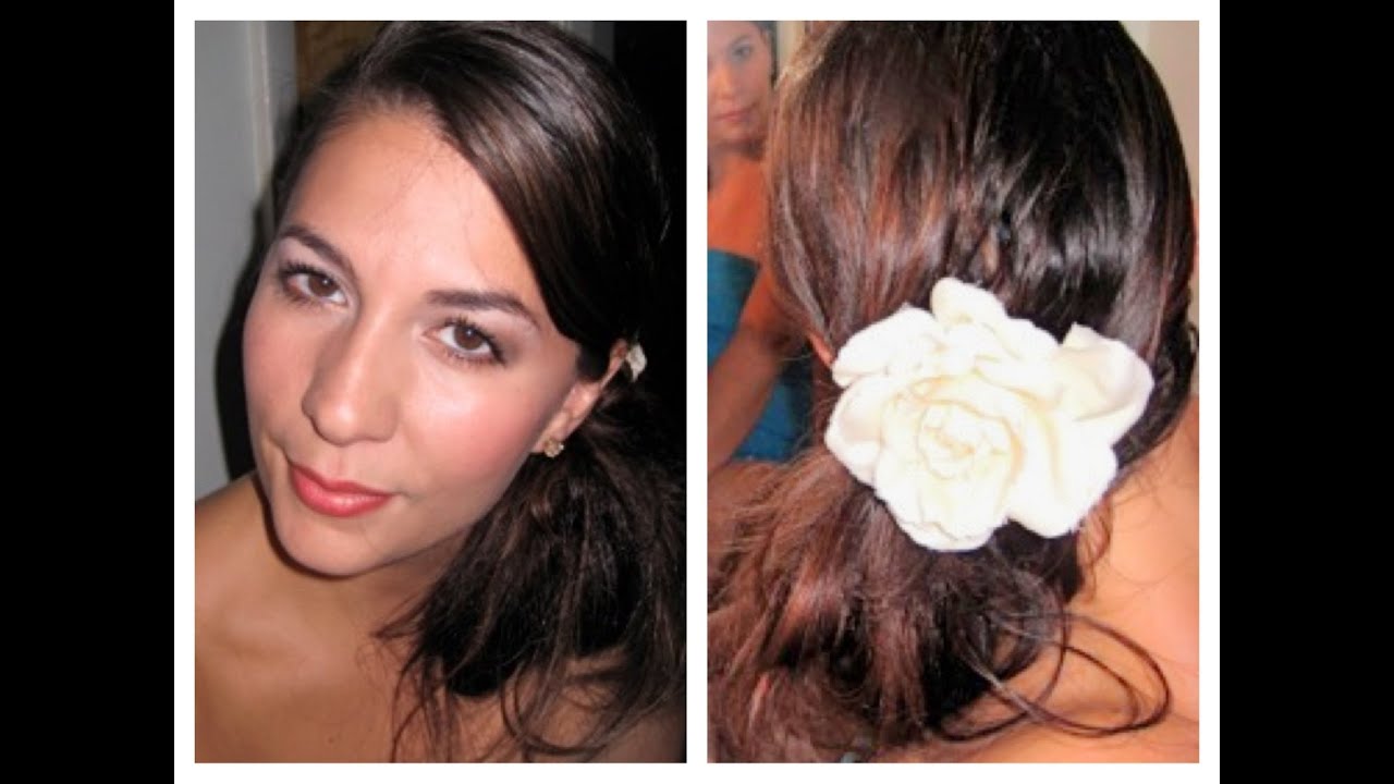Makeup and Hair for Attending Summer Wedding - YouTube