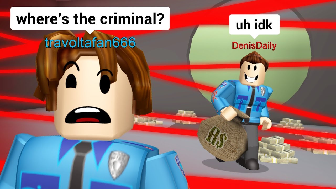 Pretending To Be A Police Officer In Mad City Roblox