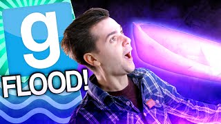 Gmod funny moments! Today in Gmod we must build a boat before the 