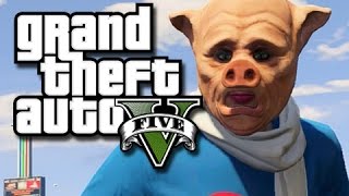 GTA 5 Online Funny Glitches! - The Flying Walking Glitch Thingy! (GTA 5 Gameplay)