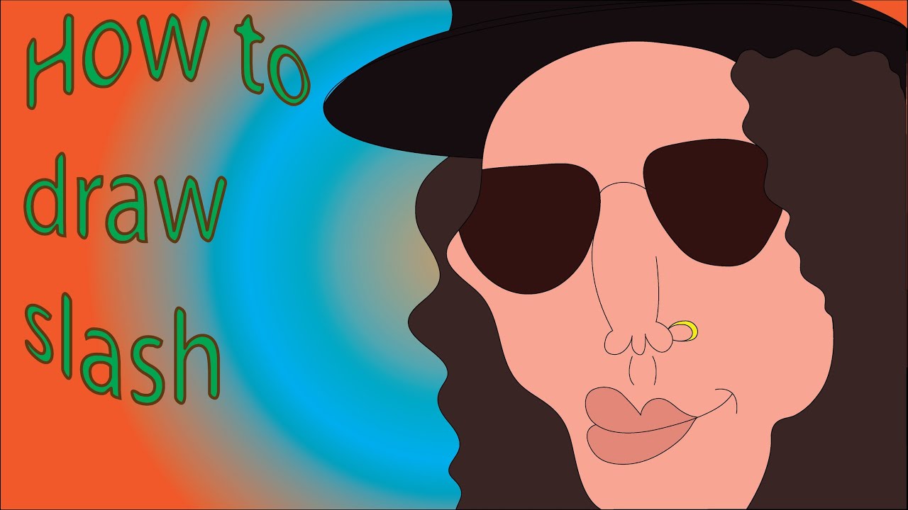 how to draw slash - YouTube