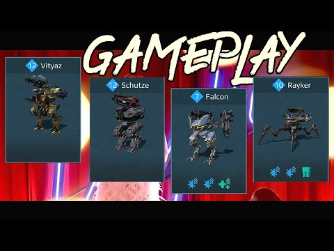 War Robots Vityaz Schutze Falcon Rayker Gameplay