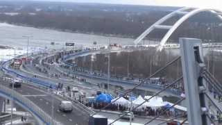 Otwarcie mostu w Toruniu
