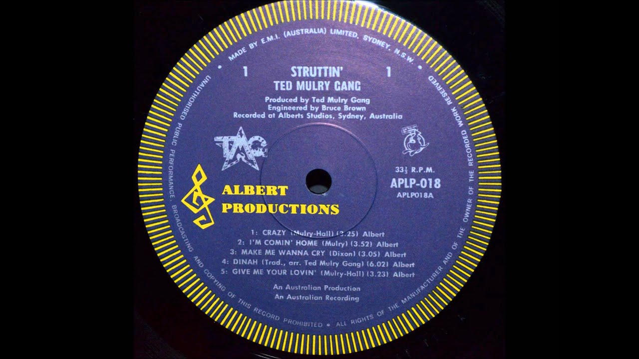 Ted Mulry Gang* Ted Mulry Gang, The - Jump In My Car Ted Mulry Gang* Ted Mulry Gang, The - Jump In My Car