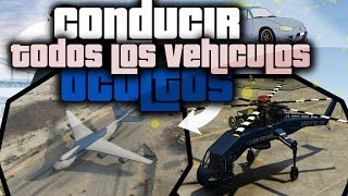 GTA V Online - Conducir: Space Docker, Cargo plane, skylift, tuneladora, coches nevados, 747