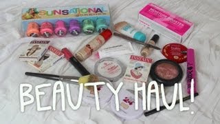 Collective Beauty Haul | The Balm, MAC, Maybelline, Essence & more!