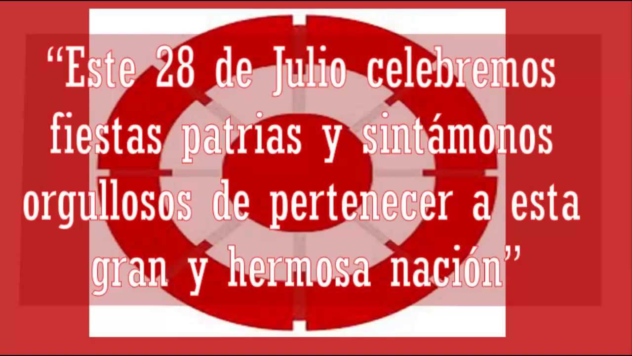 Feliz Fiestas Patrias Peru - YouTube