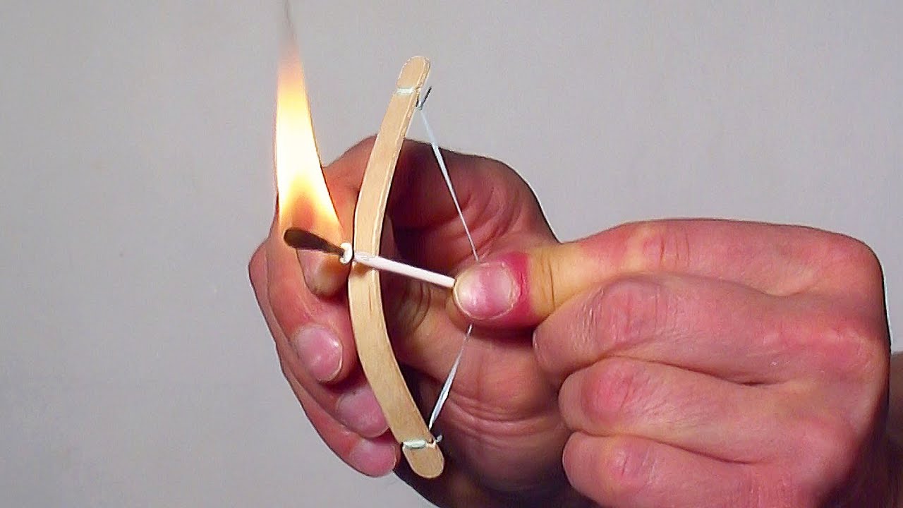 How to Make a Mini Bow and Arrow - YouTube