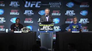 UFC 165 Tickets On-Sale Presser