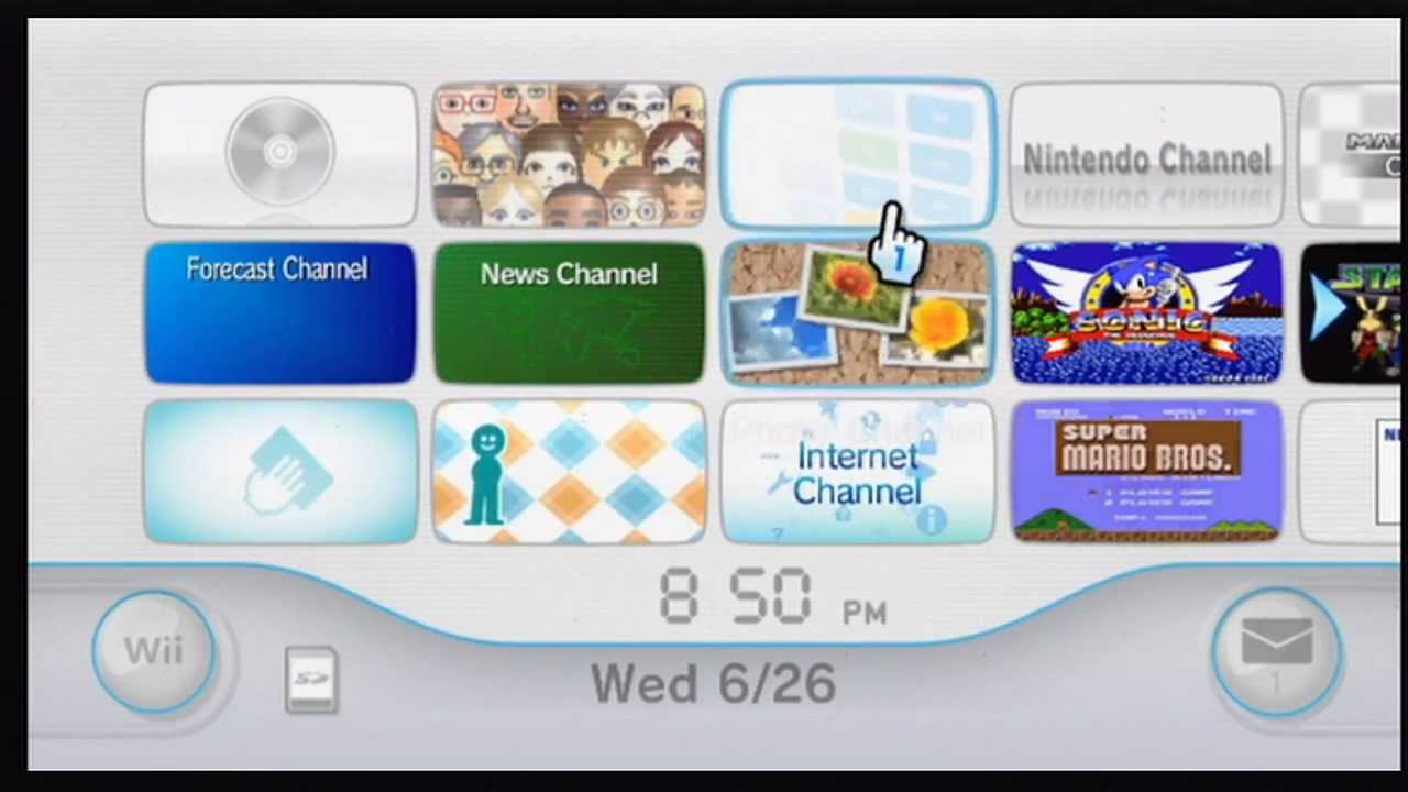 wii channels news