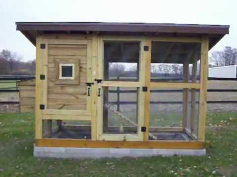 The Best Chicken Coop - Wichita Cabin Coop - YouTube