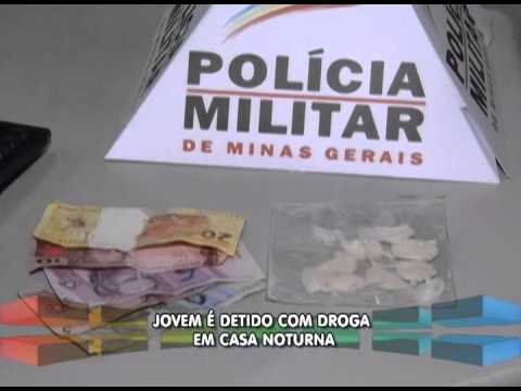 Jovem é detido com droga em casa noturna