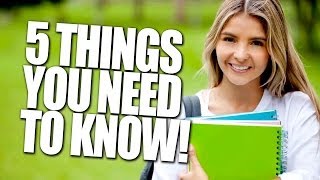 5 Things You Need To Know!