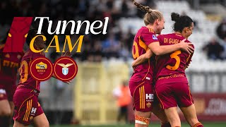 BEHIND THE SCENES ✨ | ROMA 1-0 LAZIO | AS Roma Women Tunnel Cam 2025-26