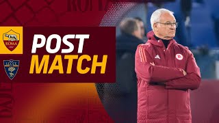 CLAUDIO RANIERI | INTERVISTA POST ROMA-LECCE