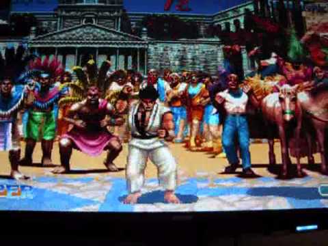 Super Street Fighter II X : MAME Cheat Invincibility - YouTube