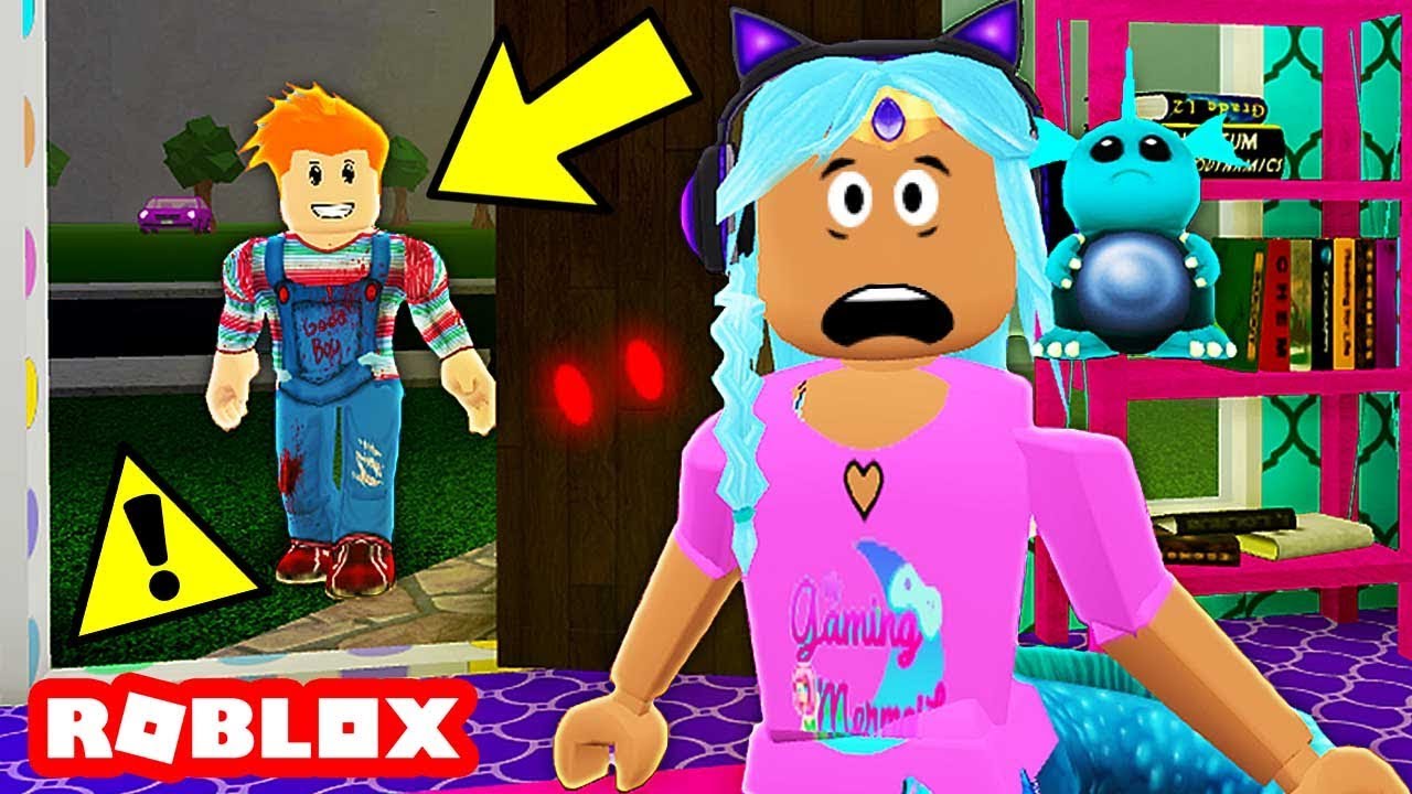 Chucky Broke Into My House At 3am Roblox Roleplay Bloxburg