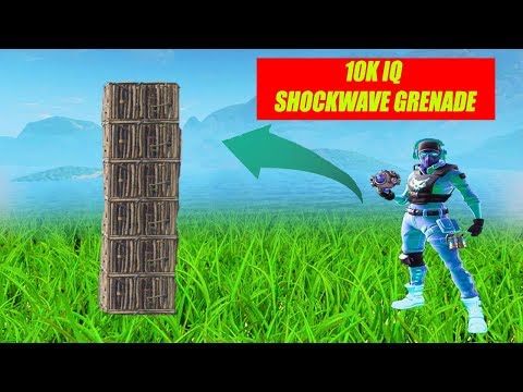THE BEST SHOCKWAVE GRENADE | Fortnite Funny Moments #3