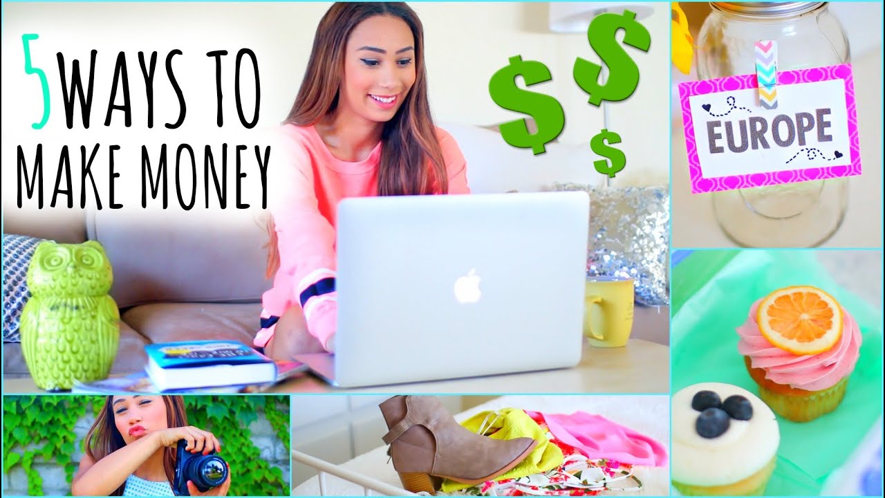 5 Ways To Make Money This Summer! ☼ On The Internet - YouTube