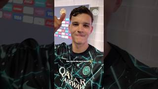 Valentin has a message for you 🖤💙?? #IMInter #Short🔥