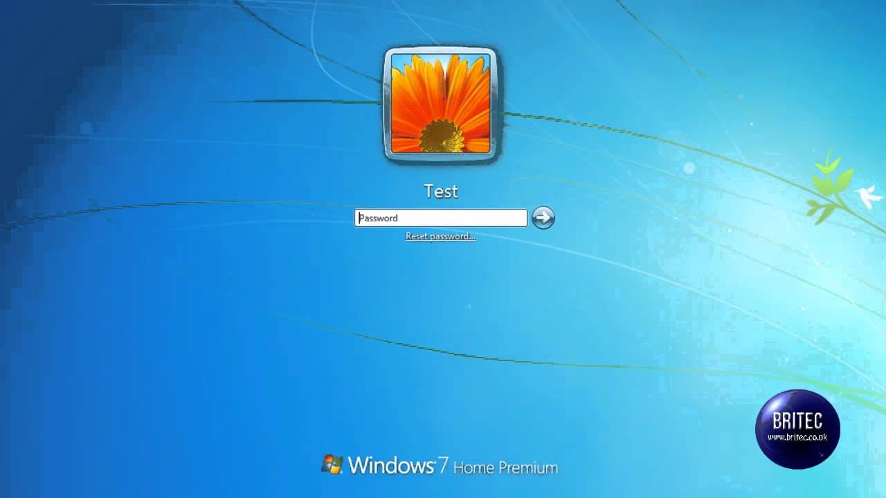 ... Forgotten Windows 7 Password with Kon-Boot V1.1 by Britec - YouTube