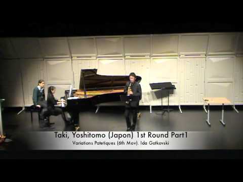 Taki, Yoshitomo (Japon) 1st Round Part1