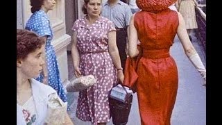Москва, 1954 год "Актуальная мода для страны". Путешествие по историческому магазину столицы СССР.