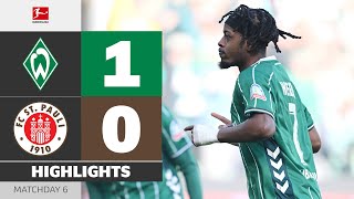 Rapid Start Secures 3 Points! | WERDER BREMEN — ST. PAULI | Highlights | MD 6 – Bundesliga 2025/26