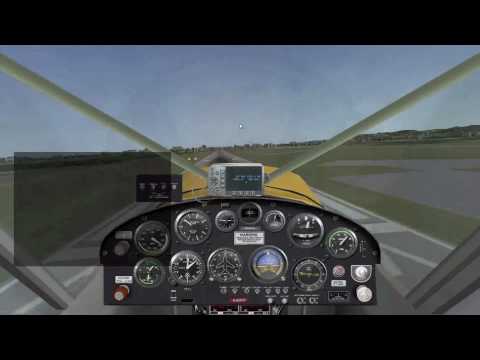 Plane - Test of GMaps plugin prototype - YouTube