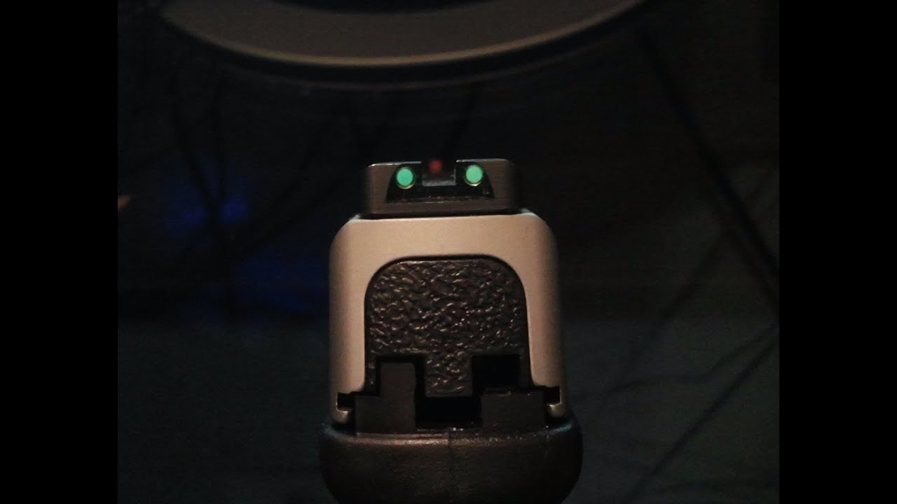 SD9VE TruGlo Fiber Optic Sights YouTube